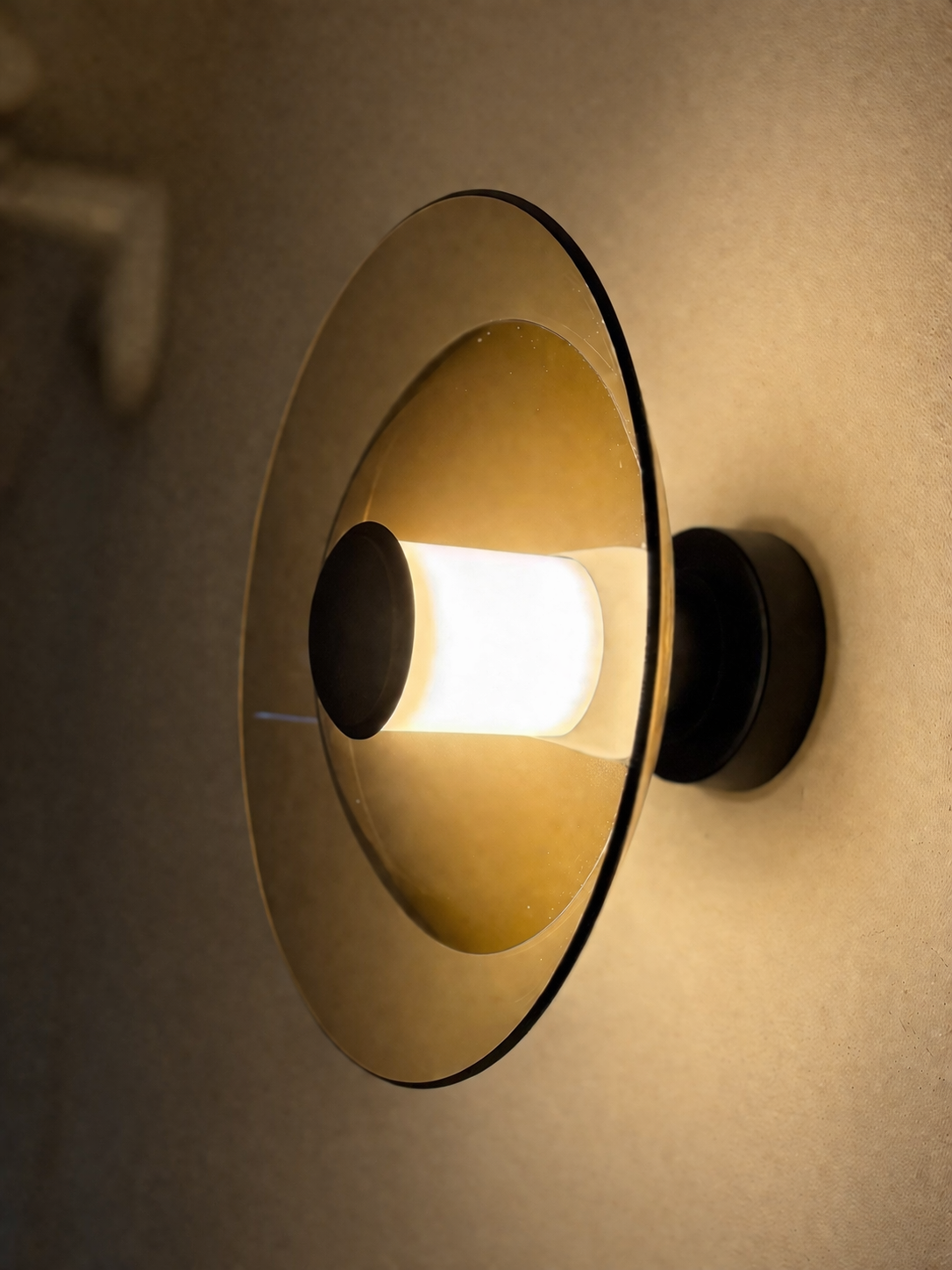 Mirra Wall Sconce - Honey Amber