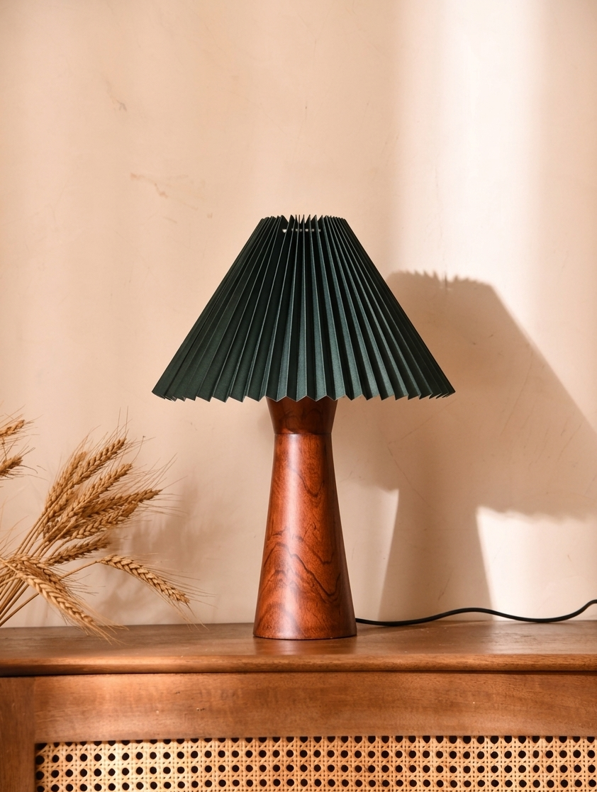 Nami Table Lamp - Forest Green